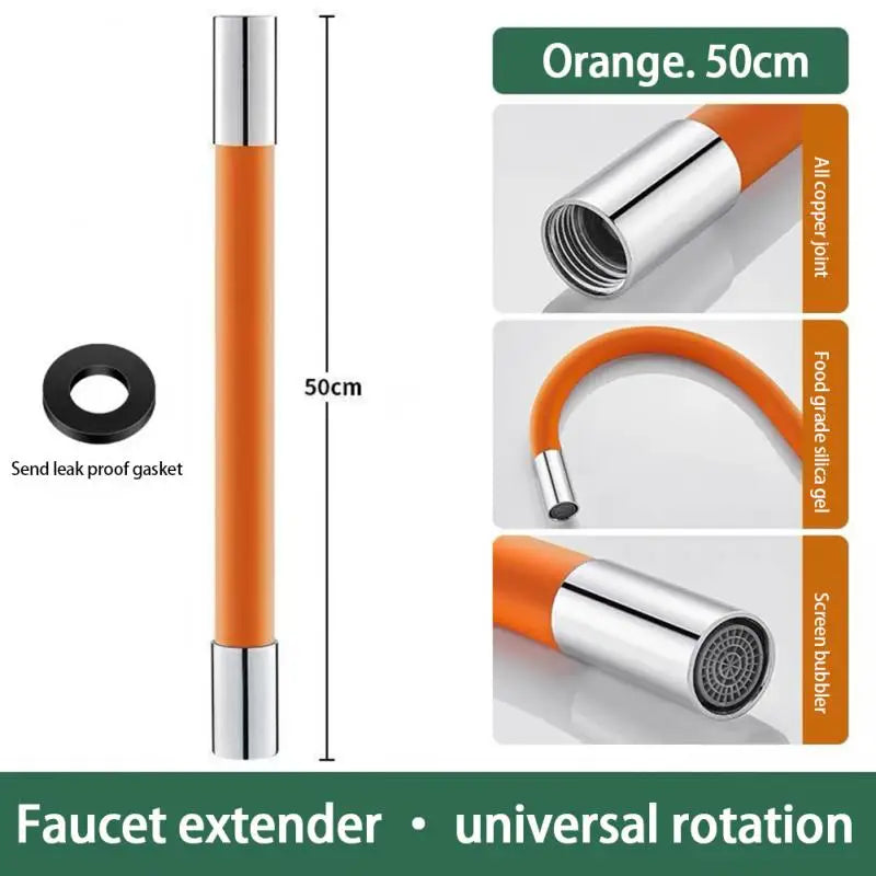 360° Flexibele Kraan Extender | Universele Verlengslang