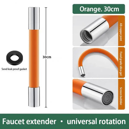 360° Flexibele Kraan Extender | Universele Verlengslang