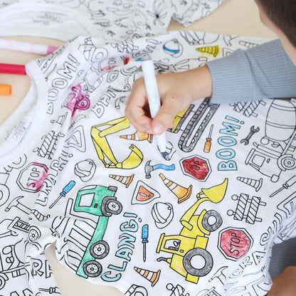 Kleur je Eigen Pyjama |Creatieve Pret voor Kinderen
