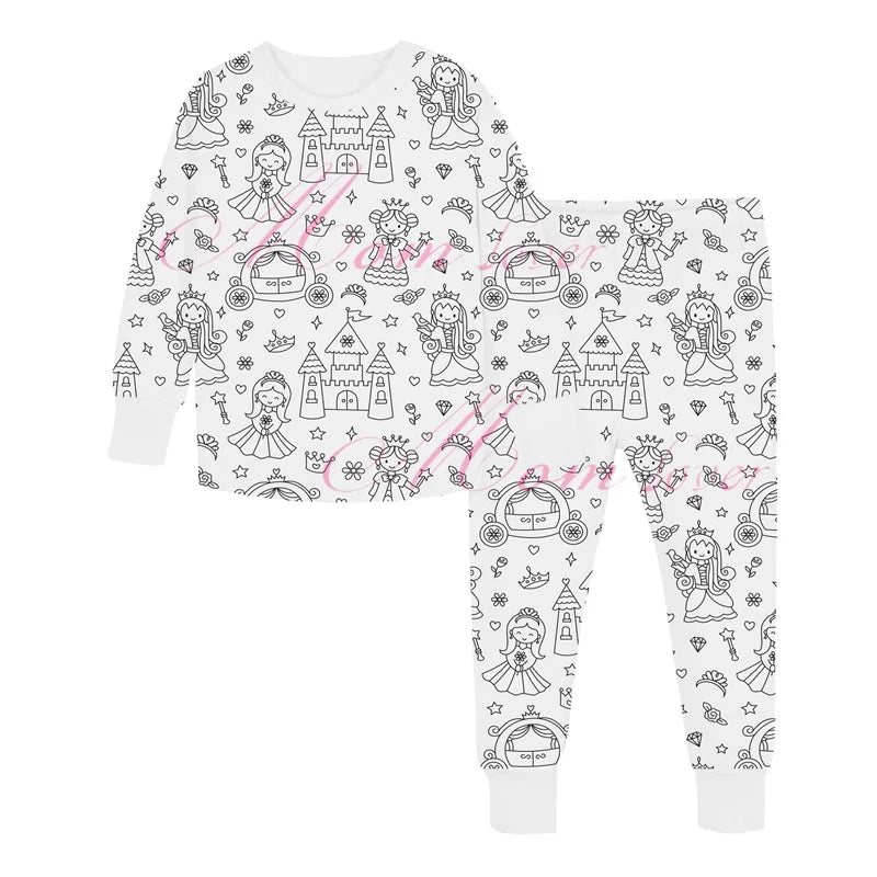 Kleur je Eigen Pyjama |Creatieve Pret voor Kinderen