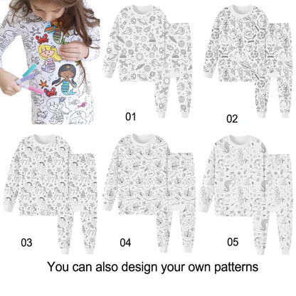Kleur je Eigen Pyjama |Creatieve Pret voor Kinderen