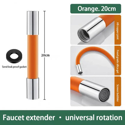 360° Flexibele Kraan Extender | Universele Verlengslang