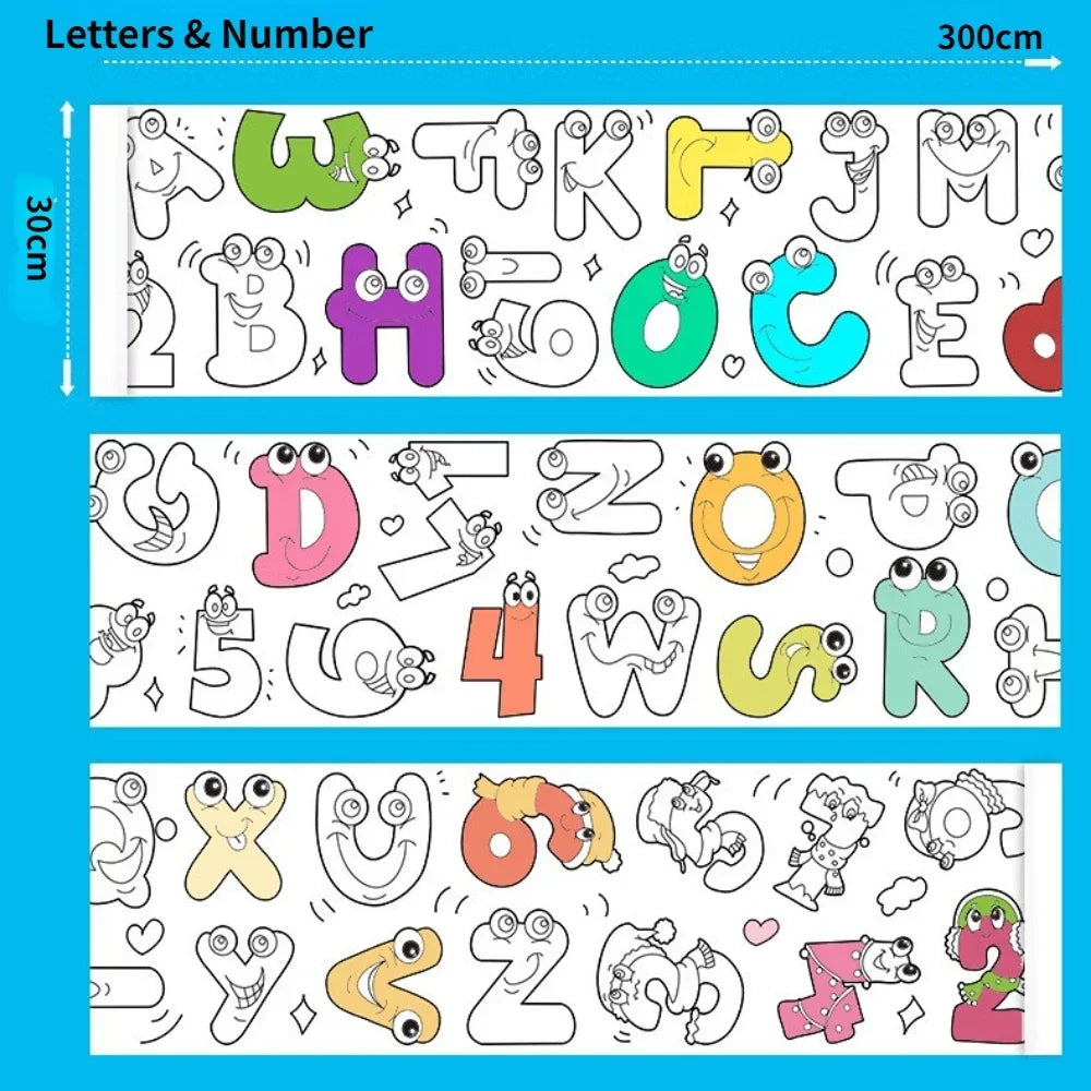 Graffiti Scroll | Oneindig Tekenplezier Voor Kinderen
