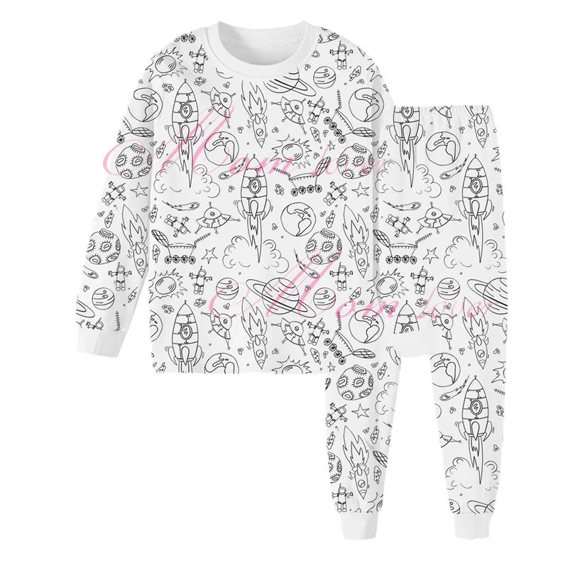 Kleur je Eigen Pyjama |Creatieve Pret voor Kinderen